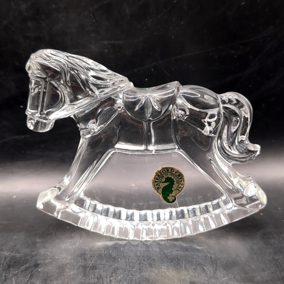 Genuine Waterford Crystal 5" Rocking Horse - Picture 10 of 10